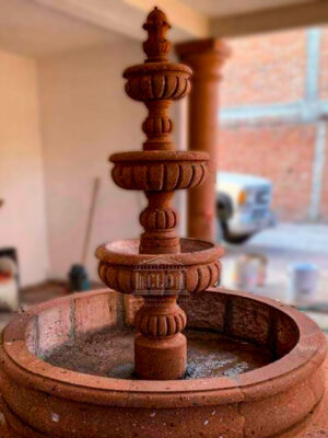 Fuente Naranja 3 Platos